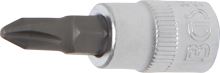 BGS Hlavice zástrčné 1/4", PH0 - PH3, zatíž. do 2 kg, délka 38 mm