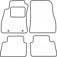 Textilní autokoberce Nissan Juke 2010- 2019 (1)