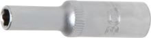 BGS Hlavice nástrčné 1/4", 4 -14 mm, prodloužené, SuperLock