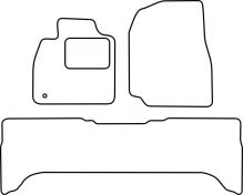 Textilní autokoberce Toyota Land Cruiser 2010-2017 (3 dveře) (1)