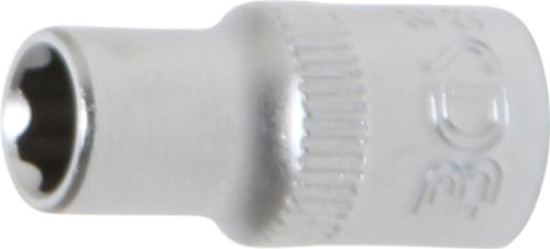 BGS Hlavice nástrčné 1/4", 4 - 14 mm, Surface Drive