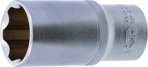 BGS Hlavice nástrčné 1/2", 8 - 28 mm,  prodloužené, SuperLock