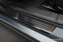 Prahové lišty Volvo S60/V60 2018- (tmavé, matné) (3)