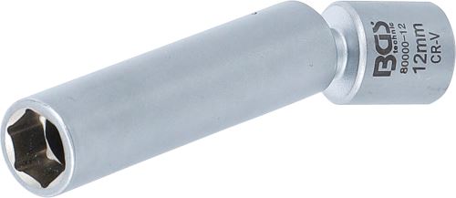 Kloubová hlavice na žhavicí a zapalovací svíčky, 10 mm (3/8"), 12 mm - BGS 80000-12