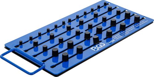 Magnetická deska pro organizaci hlavic-6,3 mm (1/4"), 10 mm (3/8"), 12,5 mm (1/2"),pro 36
