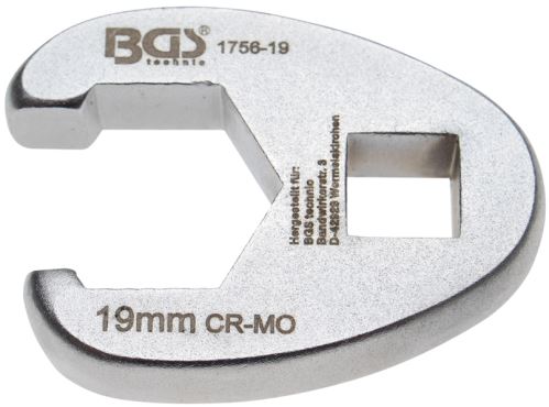 BGS Klíče ploché 3/8", 10 - 19 mm, otevřené