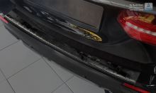 Ochranná lišta hrany kufru Mercedes E-Class 2016-2023 (W213, combi, tmavá, matná) (3)