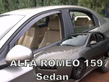 Ofuky oken Alfa Romeo 159 2005-2011 (4 díly, sedan) (1)
