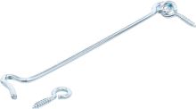 Háček zajišťovací s okem délka 160 mm, pozinkovaný - BGS 80940