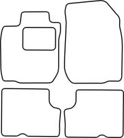 Textilní autokoberce Dacia Logan 2004-2013 (1)