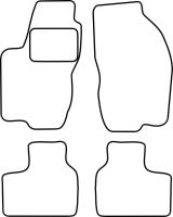 Textilní autokoberce Alfa Romeo 156 1997-2003 (1)