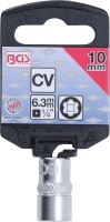 BGS Hlavice nástrčné 1/4", 4 - 14 mm, Surface Drive (24)