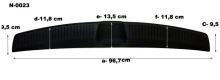 Ochranná lišta hrany kufru Hyundai i30 2012-2017 (hatchback) (1)