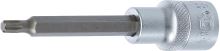 BGS Hlavice zástrčné 1/2", T15 - T70, T-profil, délka 100 mm