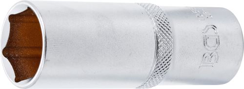 BGS Hlavice nástrčné 1/2", 10 - 38 mm, 6ti hranné, prodloužená, ProTorgue