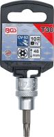 BGS Hlavice zástrčné 3/8", T20 - T55, T-profil s vrtáním, délka 48 mm (1)
