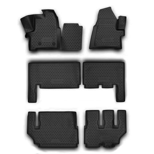Gumové autokoberce Ford Tourneo Custom 2012-2018 (8 míst)