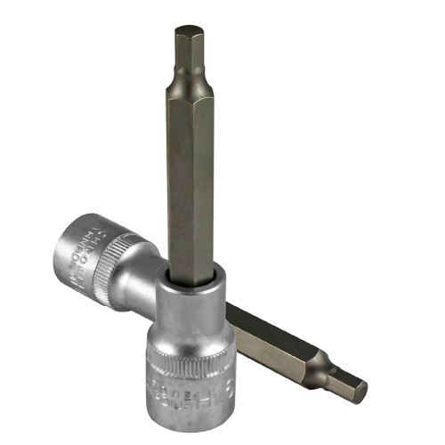 JBM Hlavice zástrčné 1/2" H5 - H13  šestihranný bit 100 mm