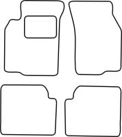 Textilní autokoberce Mitsubishi Colt 1996-2004 (1)
