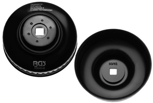 Hlavice na povolování olejových filtrů 93 mm, 45 drážek, Audi, VW - BGS 1039-93-45