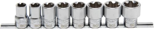 Hlavice nástrčné 1/2" TORX Plus 18EP - 32EP, 8 dílů - BGS 8806