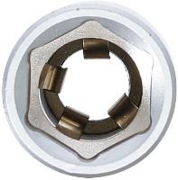 Hlavice nástrčná pro zapalovací svíčky s pružinou 1/2" x 18mm,6.ti hranná,Chrom Vanadium - (1)