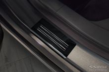 Prahové lišty Ford Mondeo 2015-2022 (tmavé, lesklé) (5)
