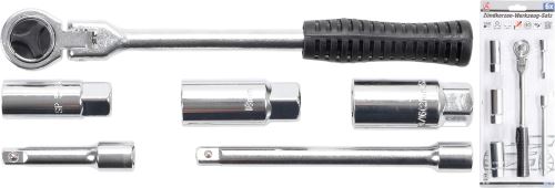 Nářadí pro zapalovací svíčky 3/8" 10 mm, sada 6 dílů - BGS 137