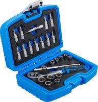 Gola sada 1/4" 24 ks nástrčné hlavice BGS 74713 (1)