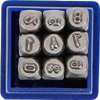 Razící matrice čísel  2.5 mm - BGS 3028 (1)