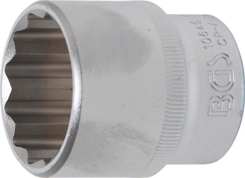 BGS Hlavice nástrčné 1/2", 8 - 46 mm, 12ti hranné