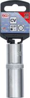 BGS Hlavice nástrčné 1/2", 14 - 19 mm, prodloužené, "GearLock" (2)