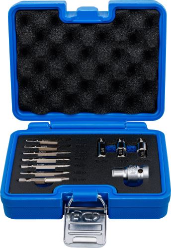 Sada vytahováků poškozených šroubů Torx T10–T55, 11 ks BGS 74785