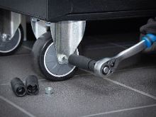 Sada silových nástrčných otočných hlavic, šestihranné a šroubovák 17 – 19 – 21 mm, 12,5 - (1)