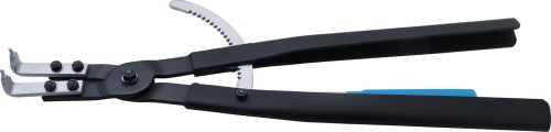 Kleště na rozpěrné kroužky, zahnuté, pro vnitřní rozpěrné kroužky, 500 mm – BGS 6738