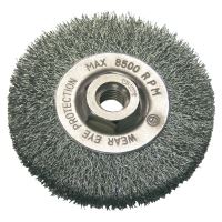 Kartáče kotoučové se závitem M14, FI=115MM, PROLINE