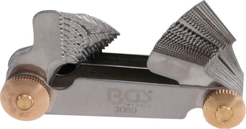 Závitové měrky 52 plátků 4 - 62W, 0.25 - 6,0 mm - BGS 3069