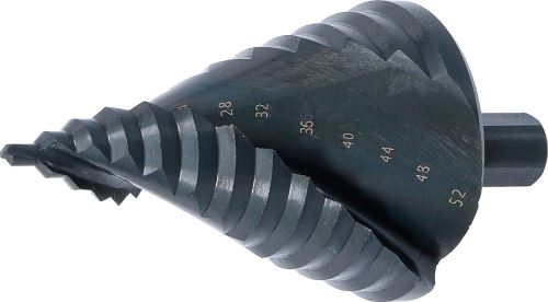 Stupňovitý vrták TiAlN O 4–52 mm BGS 74702