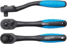 Ráčna 1/2" ergonomická s přepínací páčkou 250 mm – BGS 304