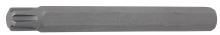 Výprodej/Bit 10 mm RIBE-profil M 10 x 100 mm - BGS 4775 Výprodej/Bit 10 mm RIBE-profil M 10 x 100 mm - BGS 4775