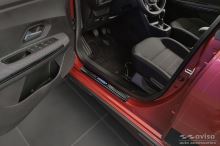 Prahové lišty Dacia Jogger 2022- (tmavé, lesklé) (4)