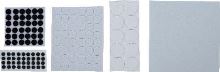 Podložky filcové pod nábytek, samolepicí, 131dílná - BGS 80865 (1)