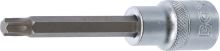 BGS Hlavice zástrčné 1/2", T15 - T70, T-profil, délka 100 mm