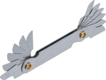 Závitové měrky , 12 plátků , metrické 0,5 - 1,75 mm - BGS 71039-12 (1)