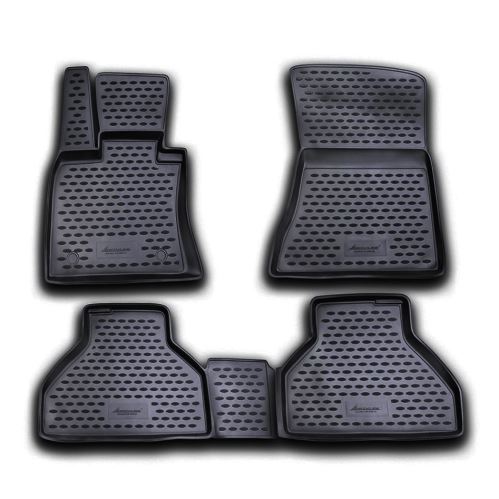 Gumové autokoberce BMW X5 2006-2013 (E70, rozteč fixací 33,5 cm)