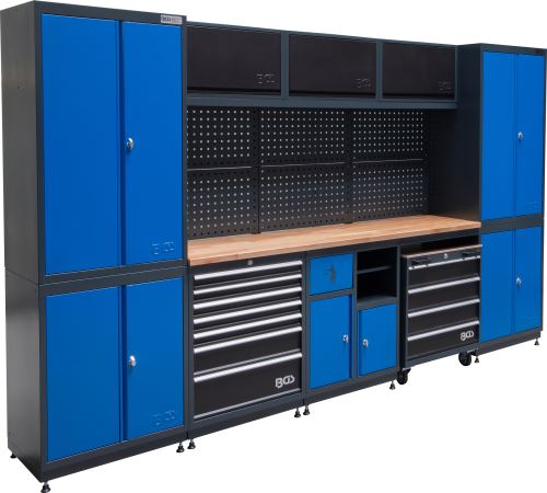 Systém nástěnných skříněk, Flex, dřevo, 5 moduly - BGS 80140