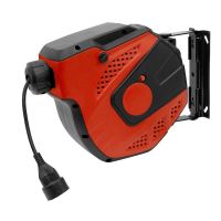 Automatický naviják s elektrickým kabelem 17 m a 1 zásuvkou C-17-1CZ Automatický naviják s elektrickým kabelem 17 m a 1 zásuvkou C-17-1CZ