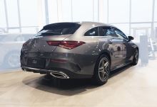 Ochranná lišta hrany kufru Mercedes CLA-Class 2019- (X118, combi, matná) (5)