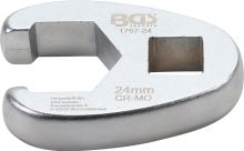 Klíč plochý otevřený, 12,5 mm (1/2"), 24 mm – BGS 1757-24 Klíč plochý otevřený, 12,5 mm (1/2"), 24 mm – BGS 1757-24
