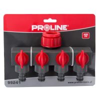 Rozdělovač 4-cestný na kartě PROLINE Rozdělovač 4-cestný na kartě PROLINE